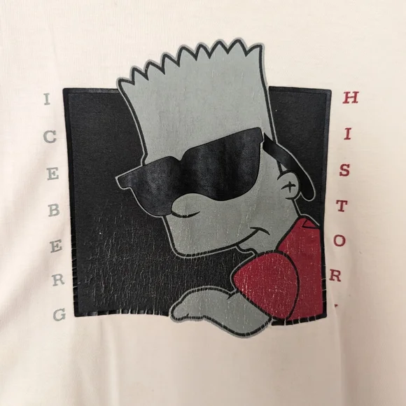 Iceberg | Shirts | True Vintage Iceberg History Bart Simpson
